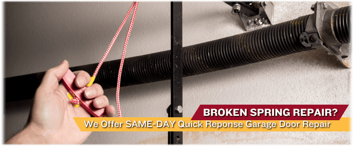 Broken Garage Door Spring Kettering